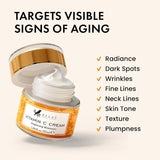 Vitamin C Moisturizer for Face with Hyaluronic Acid & Squalane