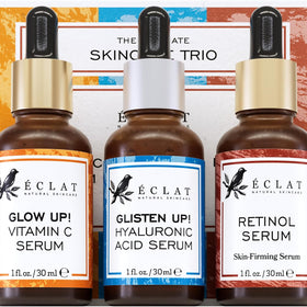 Vitamin C, Retinol, Hyaluronic Acid - 3 Pack Face Care Set