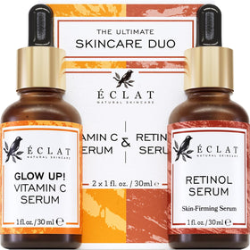 Vitamin C & Retinol Serum for Face - 2 Pack